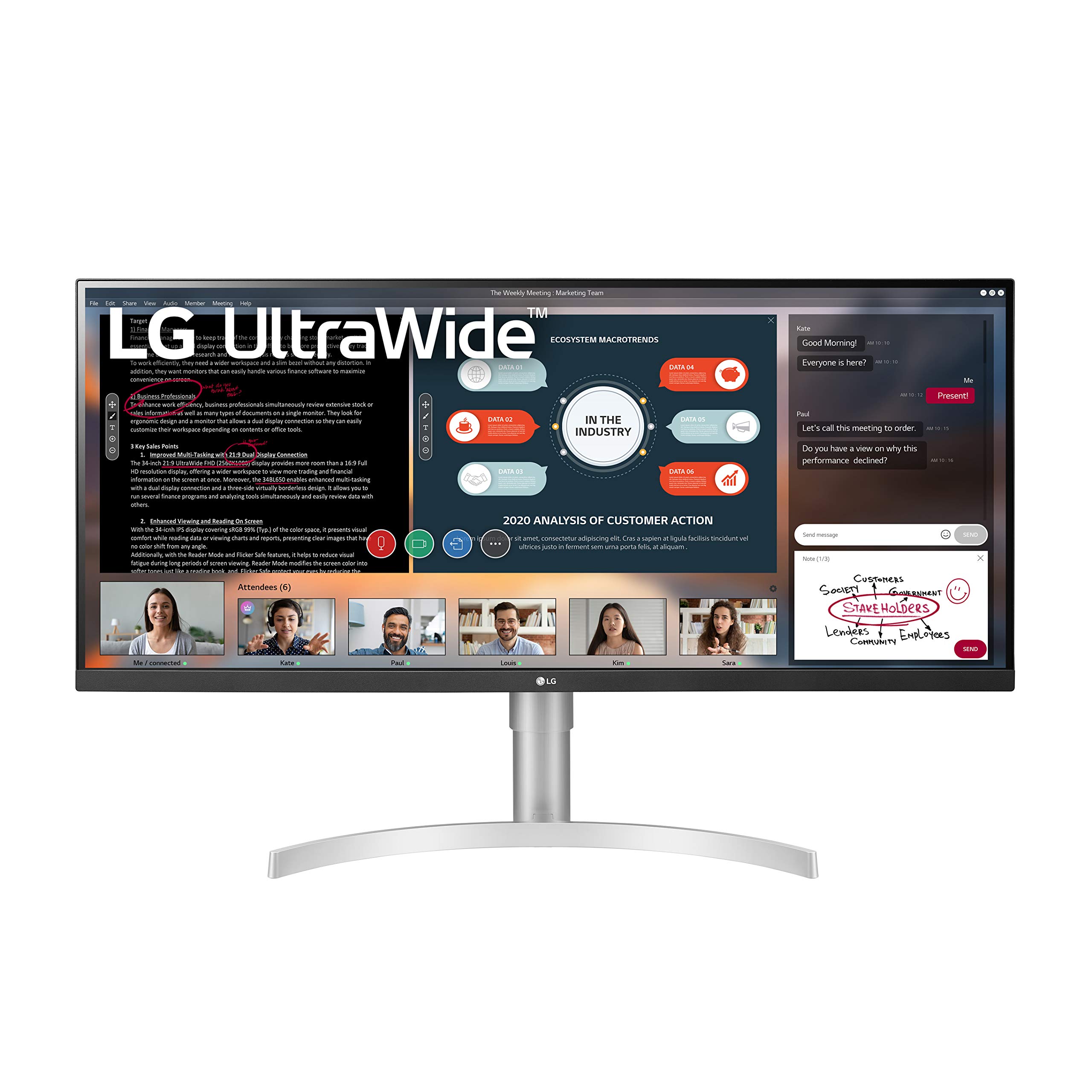 Version 1.0.0 شاشة LG 34WN650-W.AMA - الصورة 1